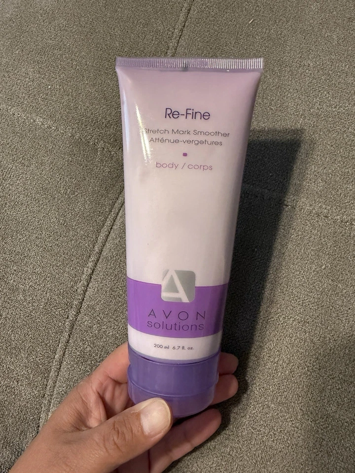 Avon Solutions Re-fine Stretch Mark Smoother 200ml New Sealed - Image 2 of 4