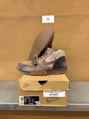 Brand New Nike Air Trainer 1 SP Travis Scott Wheat Sneaker DR7515-200 Men s 8.5