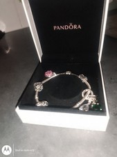 Pandora Sterling Silver Bracelet 20cm Genuine