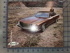 1971 Chevrolet Monte Carlo Brochure Original Coupe Ss 1971 Chevrolet Monte Carlo Brochure Original Coupe Ss