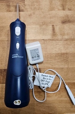 Waterpik Cordless Plus Rechargeable Water Flosser Oral Irrigator WP-463 Blue