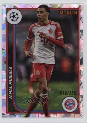 2023 Merlin UEFA Club Competitions Atomic Refractor /250 Jamal Musiala #41 1p48