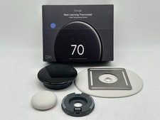 Google Nest Learning Thermostat 4th gen  Nest Temperature Sensor 2nd gen 