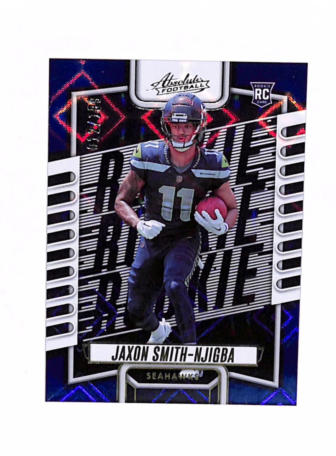 2023 Panini Absolute #109 Jaxon Smith-Njigba Blue Diamonds /199 color match JSN