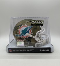 Minicasco alternativo camuflado Riddell de los Miami Dolphins NFL código de fecha mayo de 2020