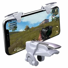 1 Pair of Mobile PUBG Triggers Smart Cell Phone Game Controllers Sensitive Shoot