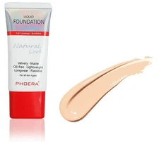 AQUAPURITY PHOERA Full Coverage Foundation New Formula Waterproof Long Lasting O