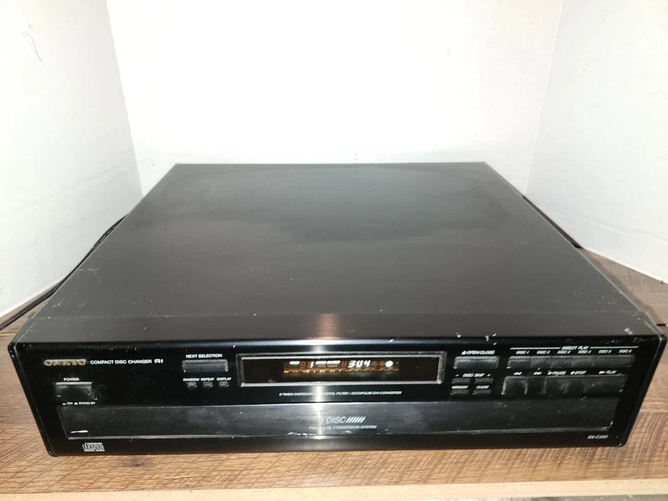 Onkyo DX-C220 6 Compact Disc CD Changer PARTS OR REPAIR - UNTESTED (See Descrip) - Image 3 of 4