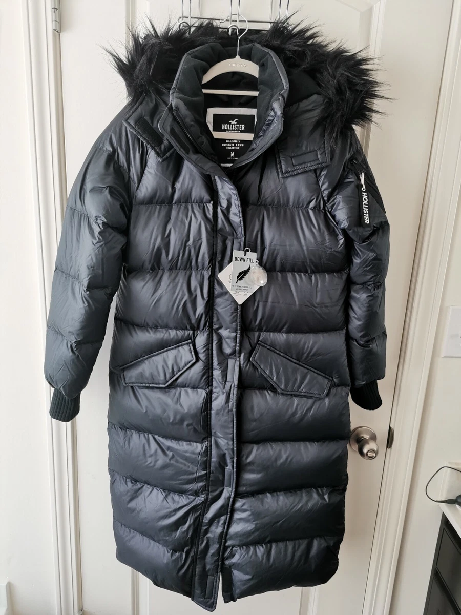 Longline down puffer parka hollister hotsell