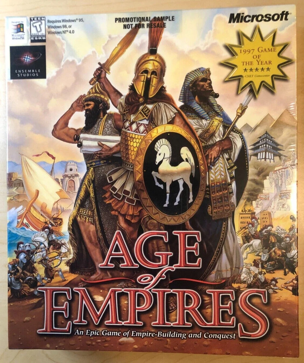 Original Age of Empires Windows 95 98 Vintage PC NEW | eBay