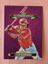 2021 PANINI DIAMOND KINGS BASEBALL DEBUT DIAMOND KINGS-TYLER STEPHENSON