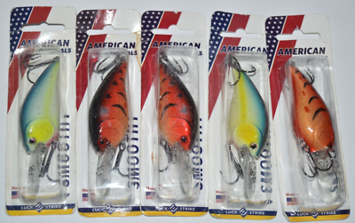 5 lures american originals smoothy bass crankbaits cajun baby tasty shad | eBay 5 lures american originals smoothy bass crankbaits cajun baby tasty shad | eBay