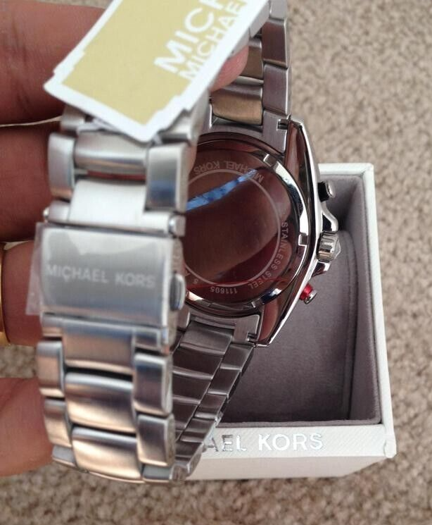 MICHAEL KORS クロノグラフ NEW Genuine MICHAEL KORS Ritz Chronograph Crystals Gold 37mm