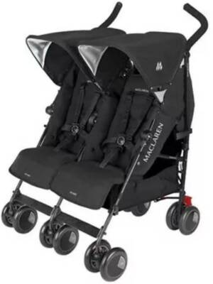 maclaren double stroller used