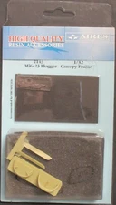 Aires Hobby 1/32nd Scale Resin MiG-23 Flogger Canopy Frame Item No. 2143