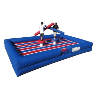 Inflatable Jousting Arena Fighting Arena Challenge Inflatable Gladiator Game