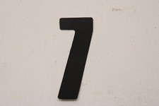 OLD MID SCHOOL BMX NUMBER PLATE STICKER DECAL - 3" - STOCK A - 17