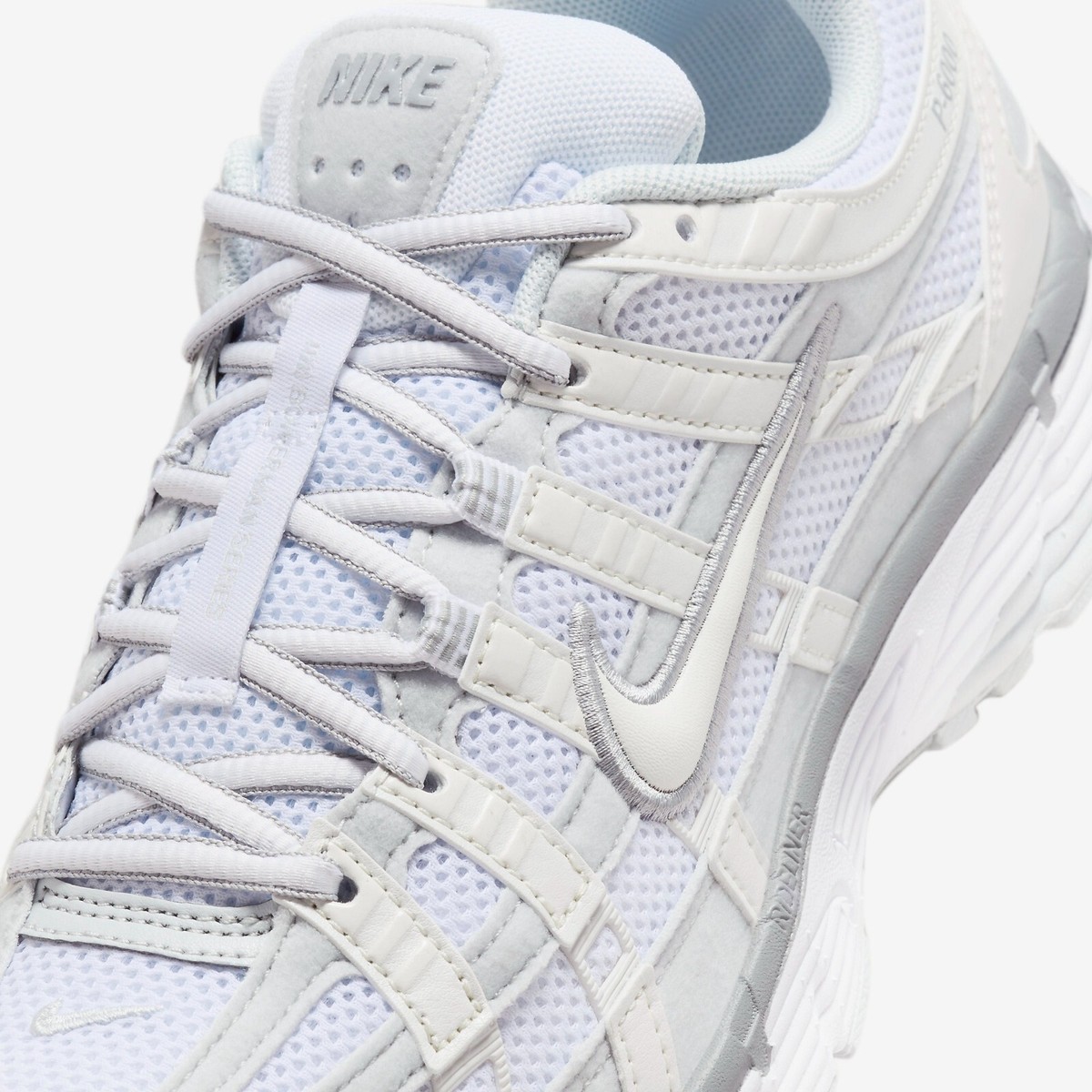 Nike P-6000 Summit White Wolf Grey Womans 5-12Size FV6603
