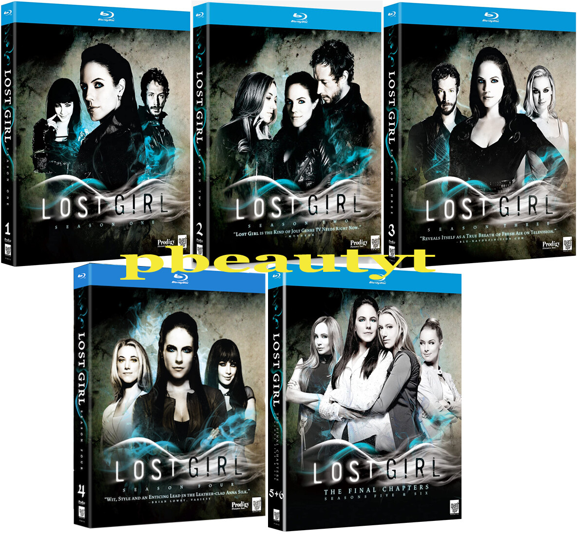 Lost Girl Complete Series Seasons 1-6/Final Chapters Blu-ray