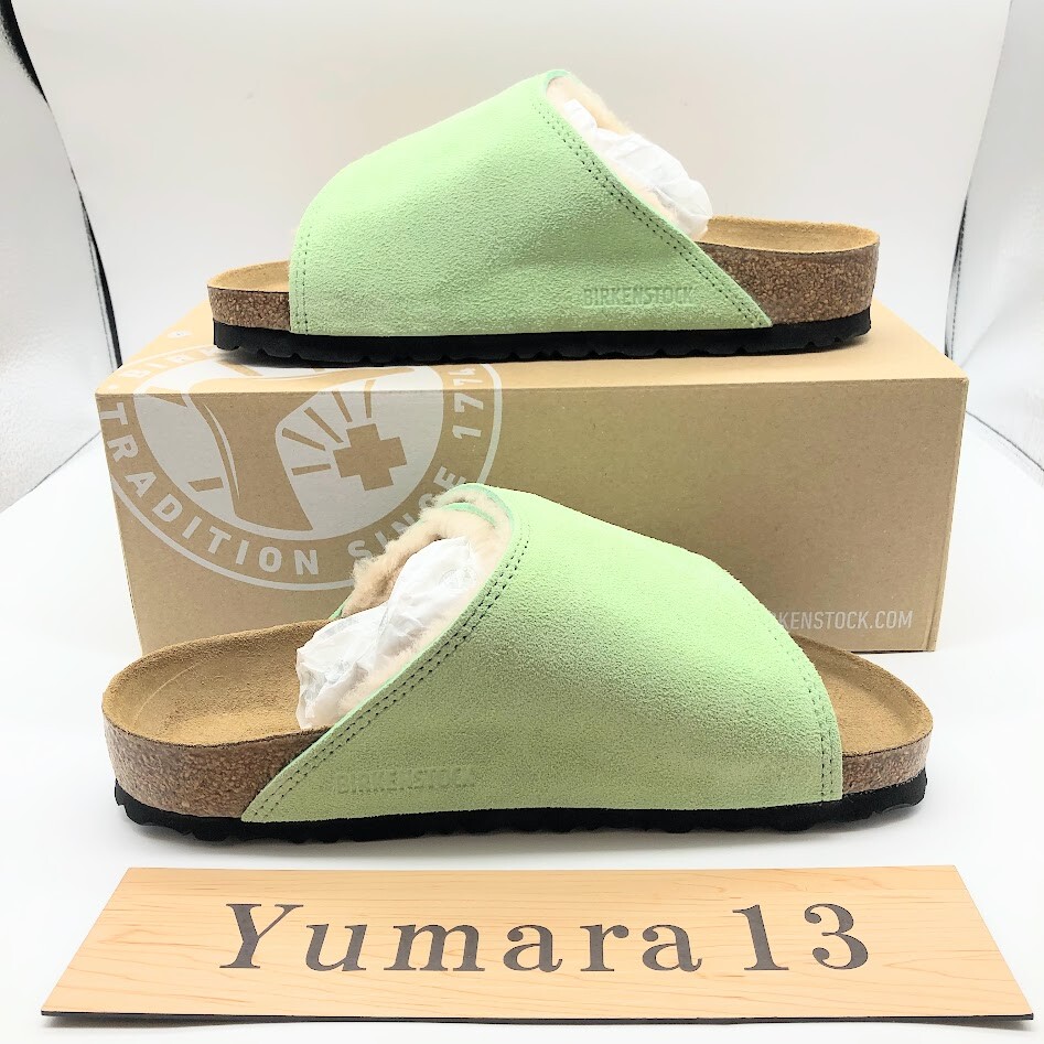 Stussy × BIRKENSTOCK Solana Green Bone Caramel 3colors US 2 Stussy × BIRKENSTOCK Solana Green Bone Caramel 3colors US 2