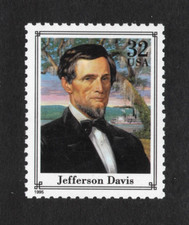 2975f - MNH - JEFFERSON DAVIS - President of the Confederacy - US Civil War