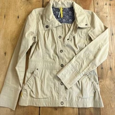 Lole Tan Jacket Coat Excellent 8 Outdoors