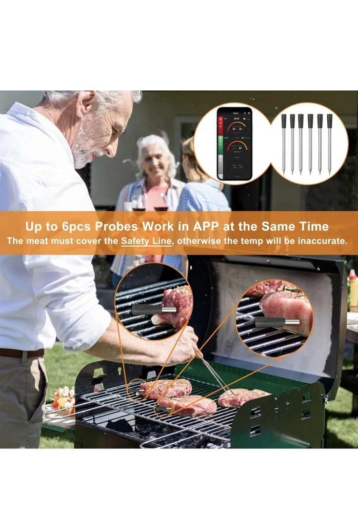 Meat Thermometer Wireless