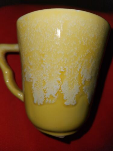 4 Winart Keramik Vintage Kaffee Tee Tassen Pastell 60er MCM Tropfglasur Multicolor Tassen - Bild 10 von 13