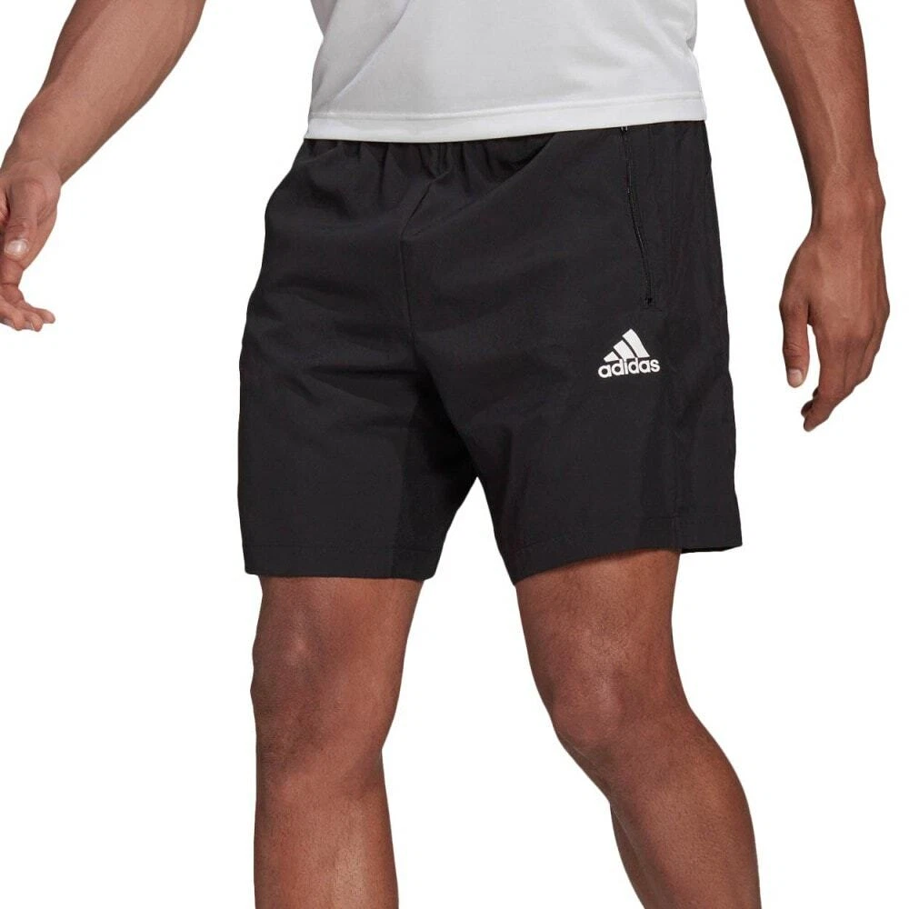 Adidas Men's Performance Essentials Chelsea Shorts Black/White Free  Shipping | eBay