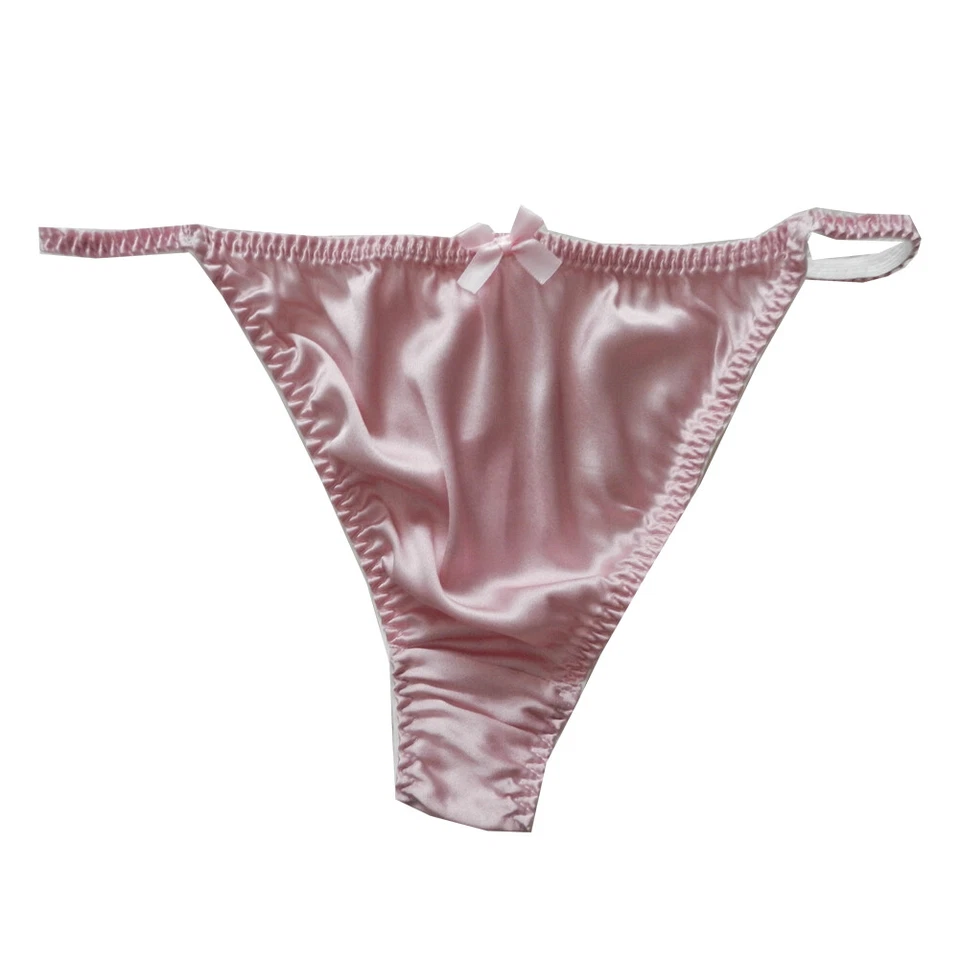 Tanga de bikini para mujer Yavorrs 6 piezas 100 % seda talla S M L XL XXL Foto 3 de 4