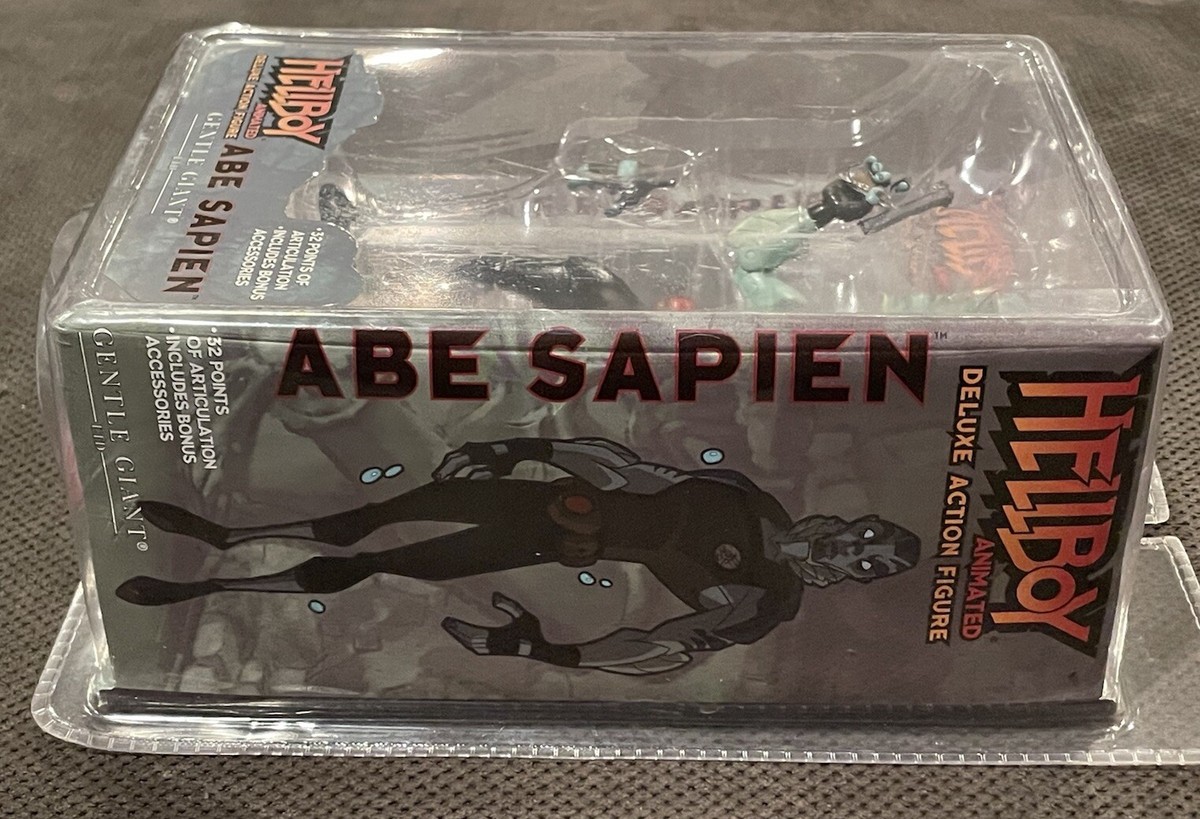 Hellboy Animated Deluxe Action Figure Abe Sapien Moc Gentle Giant