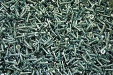 (1400) Phillips Flat Head 10 x 3/4" Self-Drilling Screws Tek Zinc #3 Point