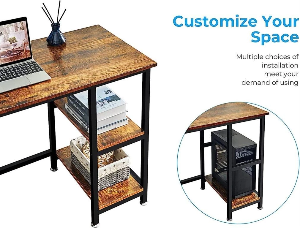 Computer Office Desk Workstation L Shaped Desk PC Laptop Gaming