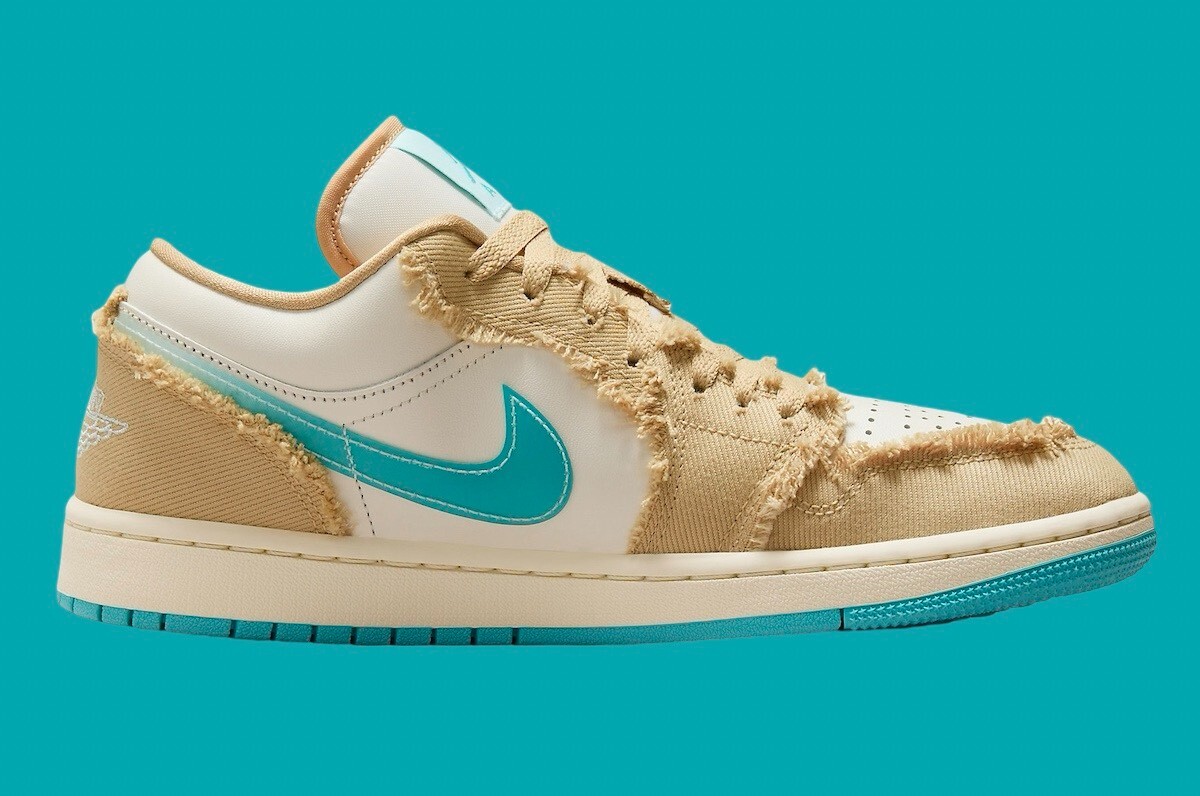 Nike Air Jordan 1 Low SE Shoes Sesame Dusty Cactus HF4983