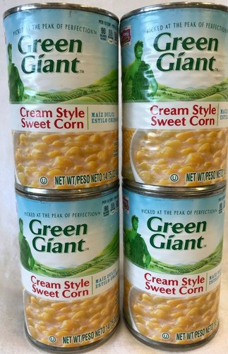 Cream Style Sweet Corn Green Giant Lot 