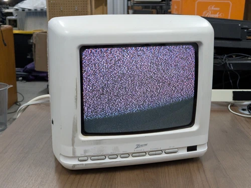 9" Zenith SL0953X CRT Monitor - Functional - Includes Zenith Power Cable!