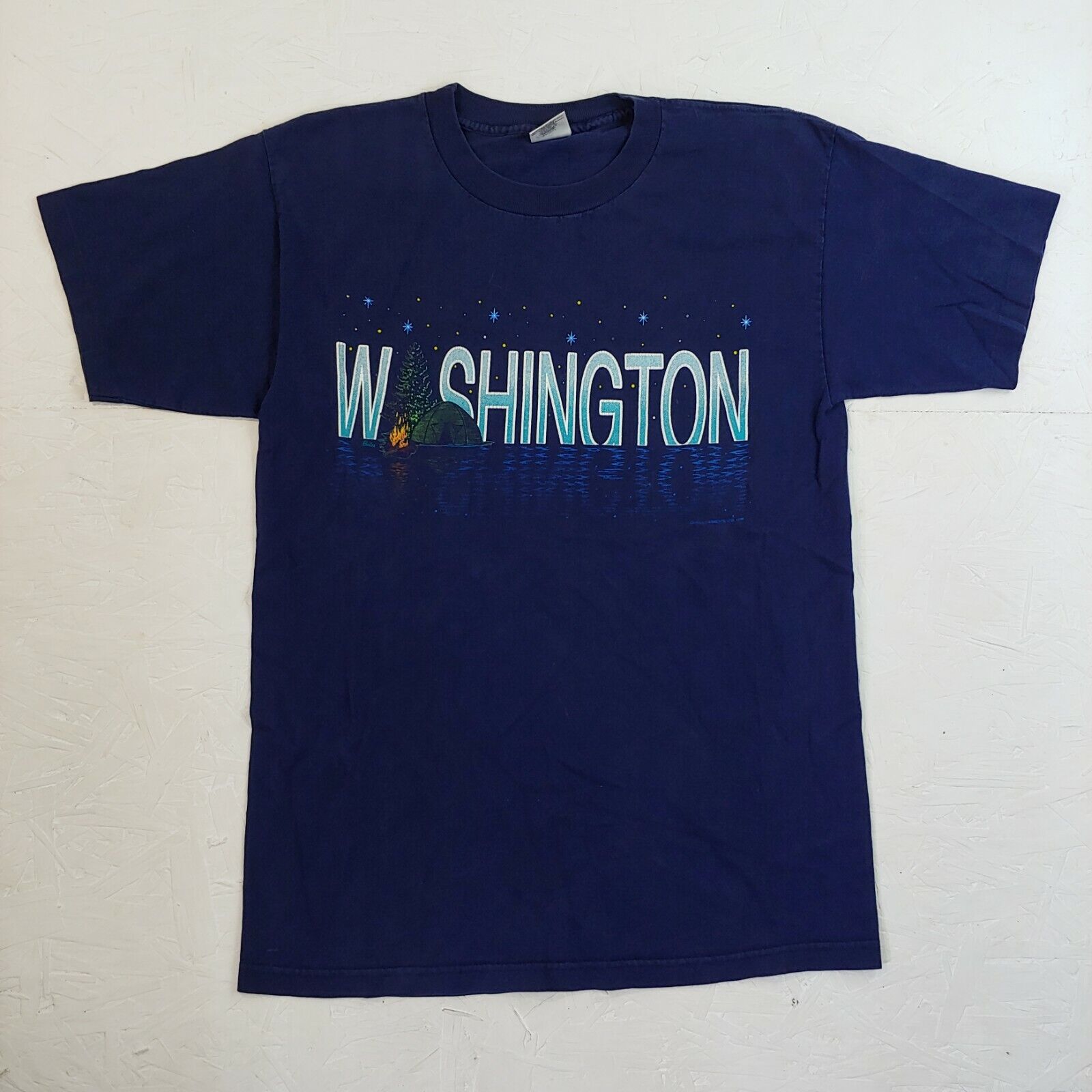 Vintage T-shirt Washington DC 1996 Size Large Cam… - image 2