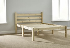 6ft Super Kingsize HEAVY DUTY Solid Pine Bed Frame - wooden king size (EB43)