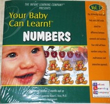 Your Baby Can Learn Numbers - Set of 5 Booklets NEW - For 3 Months and Up