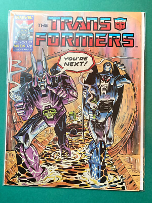 Transformers G1 #134 VF (Marvel UK 1988)