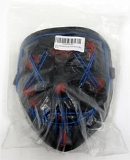 Light up LED Creepy Halloween Face Cover