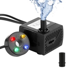 Teichpumpe Springbrunnen Leise Aquarium Brunn...