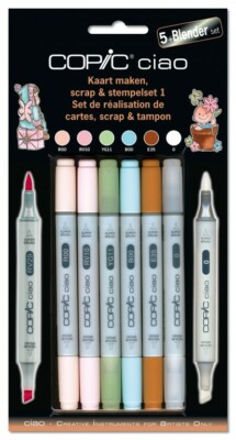 Copic Ciao 5+1 Set Scrap & Stempelset 1 - 22075559