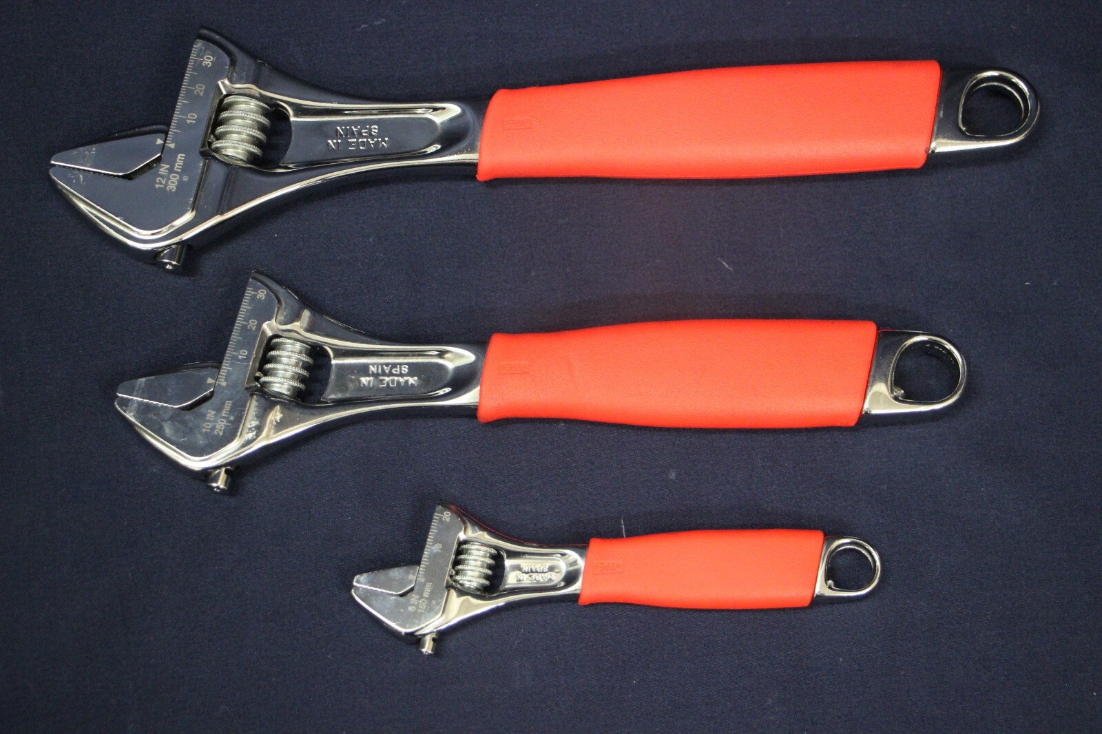 Snapon 3 Piece Adjustable Wrench Set 6, 10 and 12 in eBay