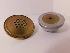 1 Pair Automatic Electric Handset Receiver & Transmitter Elements & Tested Good