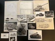 AFV-G2 Magazine Lot of 15 pcs Hand Drawings Modeling Photos Military RPG WW2 H