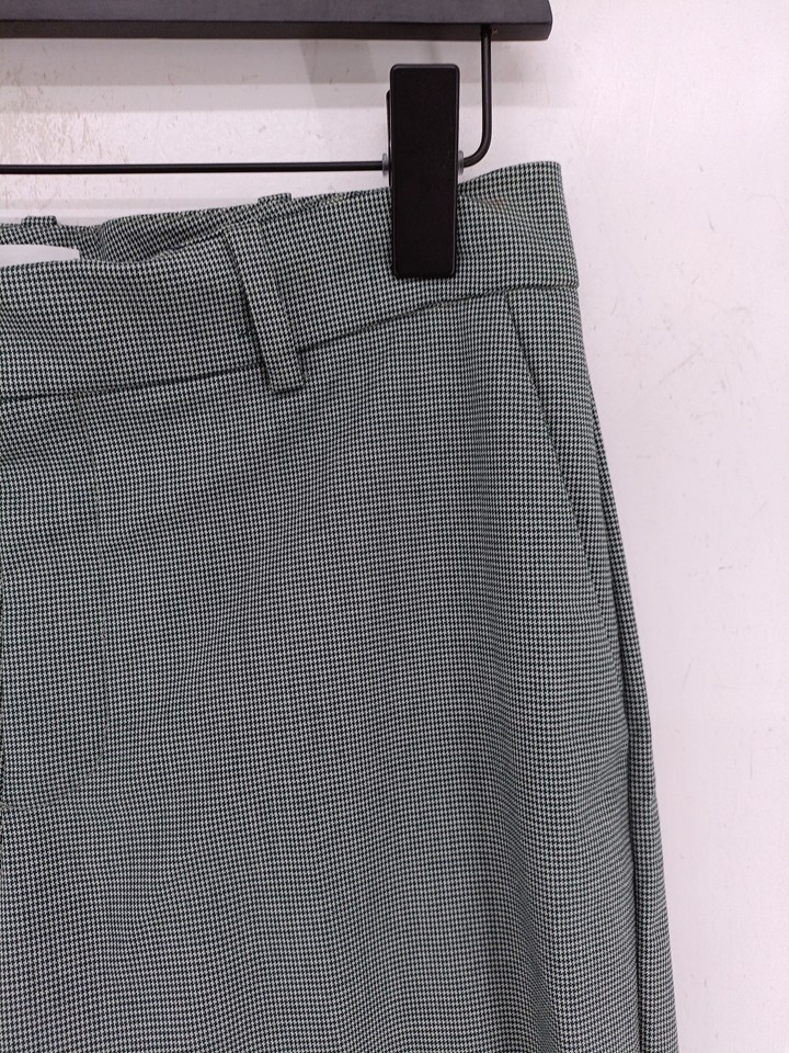 MNG Women's Suit Trousers UK 10 Green Polyester eBay