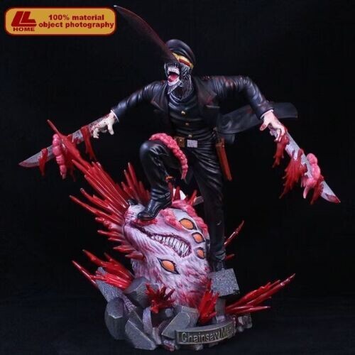 Anime DJ Samurai Sword Demon Katana Man PVC Figure Statue toy Gift collection