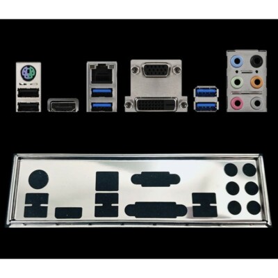 OEM I/O Shield For MSI Z97S SLI Krait Edition Motherboard Back plate rear baffle