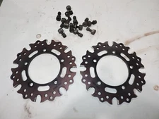 (2) Billet alum WILWOOD 11211 Rotor Plates & bobbins 55XD hubs Late Model NASCAR
